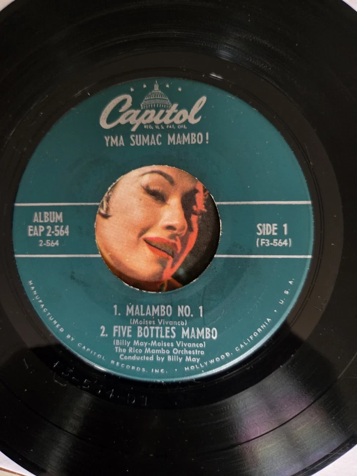 YMA SUMAC MAMBO (2)X45'S EP- PARTS 1 & 2.EXC.TESTED.RARELY PLAYED. Foto 3 de 4