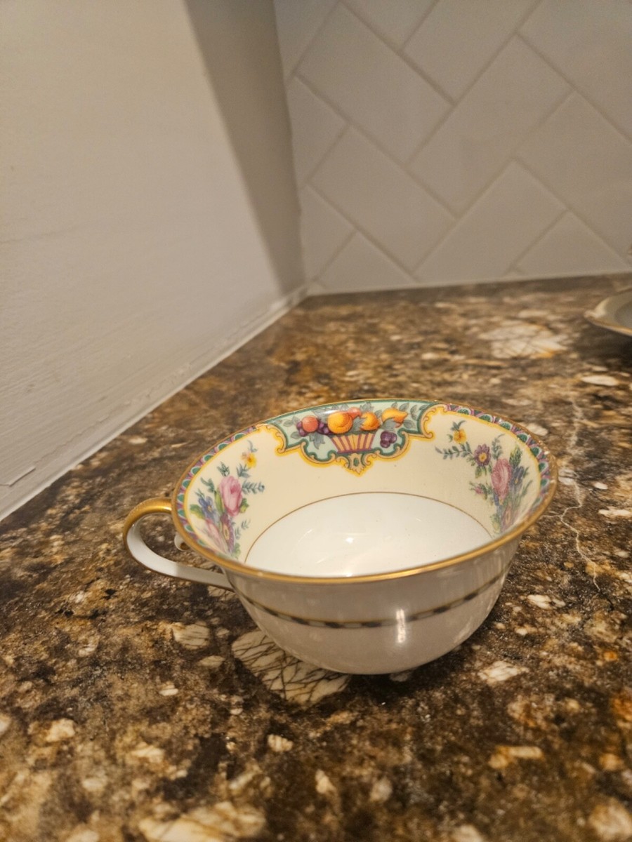FANCY ANTIQUE c. 1925 KPM GERMANY BEVERLY FLORAL (71) PIECE FANCY ANTIQUE c. 1925 KPM GERMANY BEVERLY FLORAL (71) PIECE