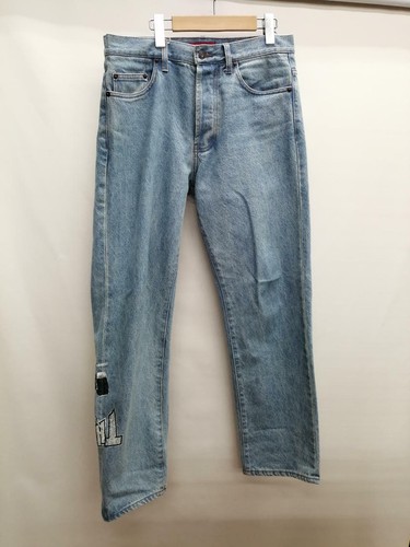 21AW THRASHER Washed denim pants 