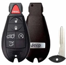 FOBIK REMOTE KEY FOR JEEP GRAND CHEROKEE COMMANDER 2008-2012  6B TOP QUALITY