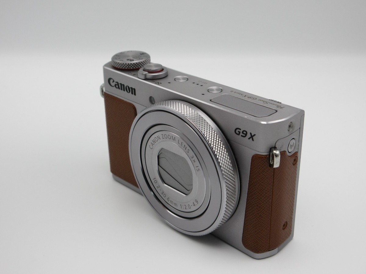 Canon Powershot G9X Mark II Silver 20.1MP Digital Camera from