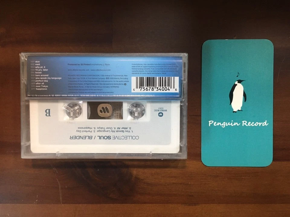 COLLECTIVE SOUL - BLENDER CASSETTE TAPE KOREA EDITION SEALED - Image 3 of 3