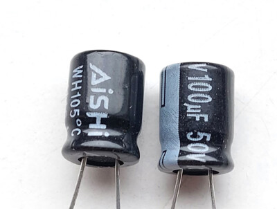 10 x Elko 100µF 50V Radial Kondensator Elektrolytkondensator