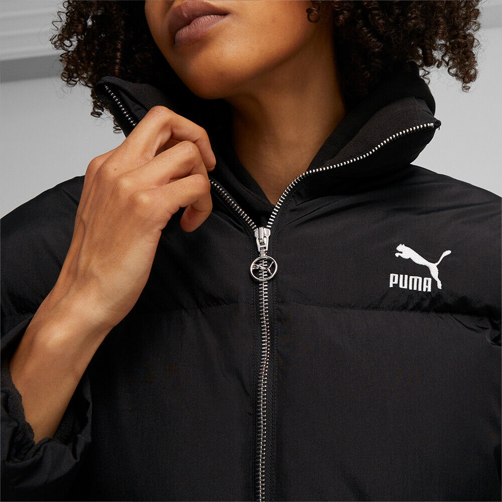 Puma Wmns Classics Oversized Puffer Jacket Women black | eBay