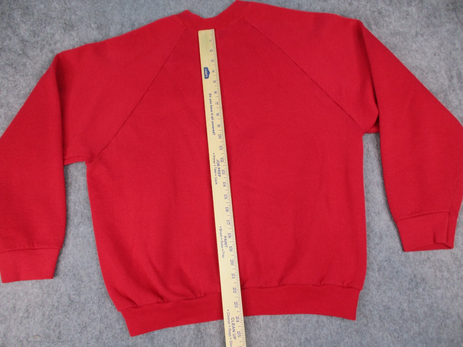 Vintage Kmart Sweatshirt Mens XL Red Sweater Employee Big K Mart Retail