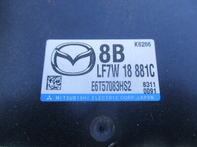 2008 Mazda 3 2.0L ECM Engine Computer PCM ECU LF7W18881C