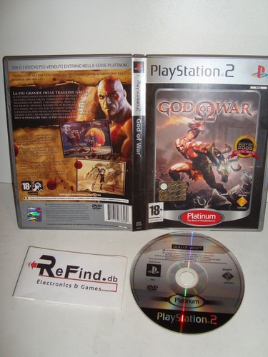 GOD OF WAR PLATINUM PER PS2 SONY PLAYSTATION 2 USATO GARANTITO | eBay