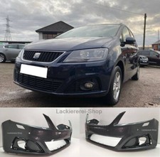 STOßSTANGE VORN LACKIERT IN WUNSCHFARBE NEU Seat Alhambra 2010-2015 ORIGINALTEIL