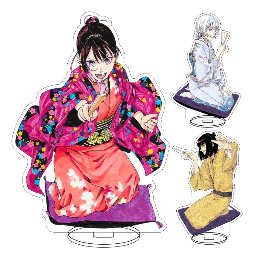Akane-banashi Ousaki Nerimaya Soporte Acrílico Colección de Personajes de Dibujos Animados 15CM