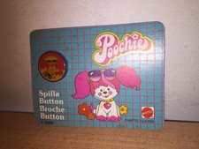 Mattel Poochie BUTTON MOC, 1985 Italy