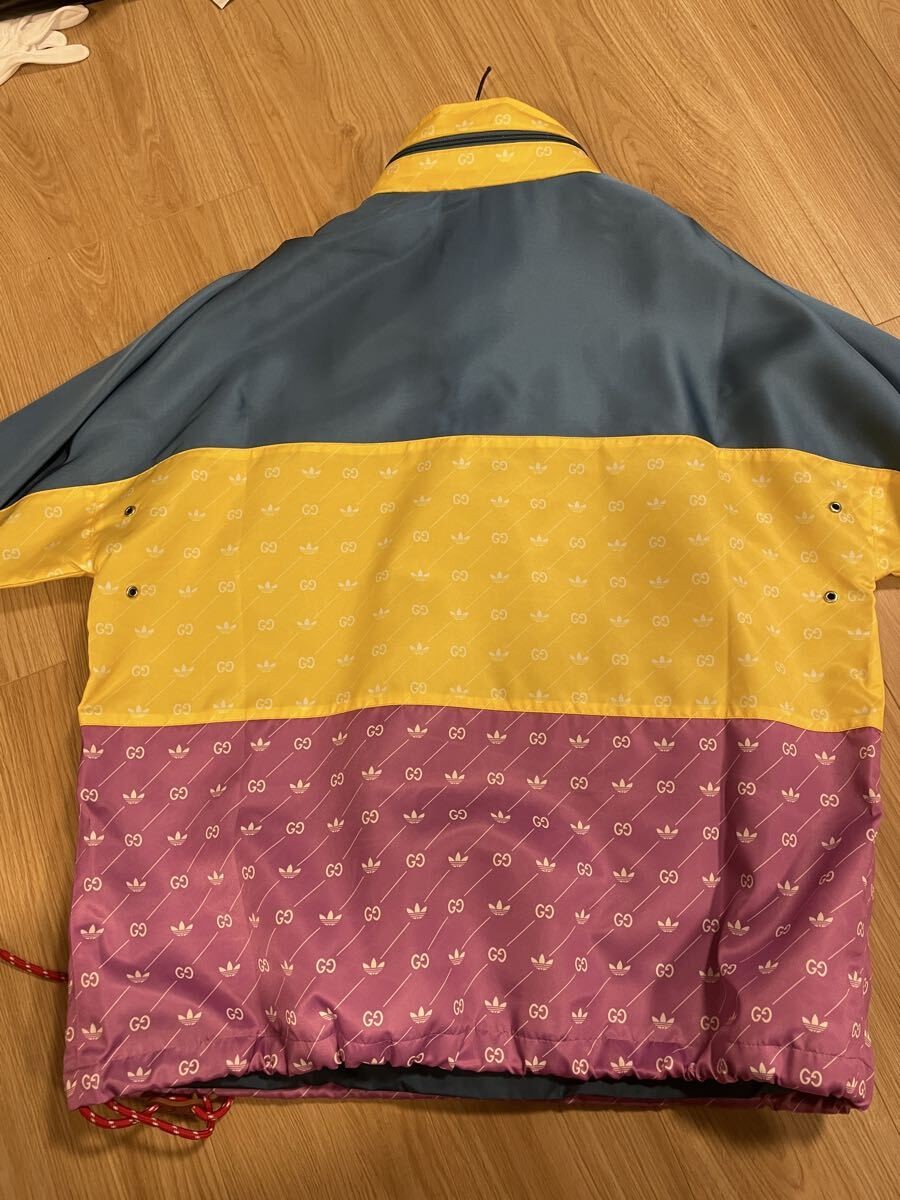 GUCCI adidas Anorak Jacket 691429 Size 46 (Approximately M size) New  with Tags thumbnail 6