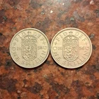 Photo of a 1956 Elizabeth II Shilling from an eBay listing that sold on Jun 10, 2026