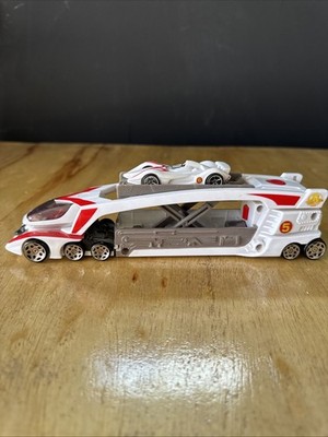 Hot Wheels Speed Racer #5 Big Rig Car Carrier Transporter Launcher Truck 2008