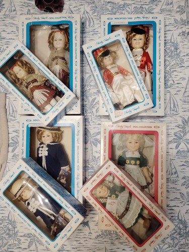 Shirley Temple dolls. 17 and 12-inch matching Collector's Series Boxed