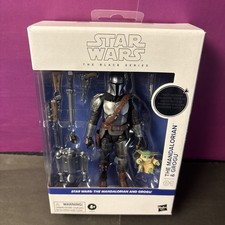 Star Wars Black Series 01 Mandalorian And Grogu Deluxe First Edition In-hand