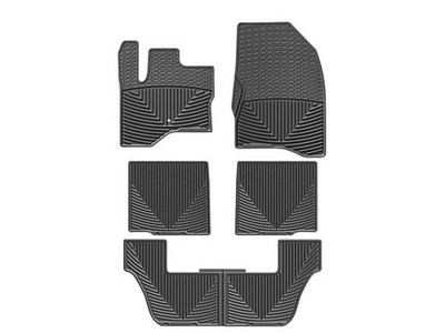 WeatherTech All-Weather Floor Mats for 2009-2010 - Ford Flex - Full Set Black