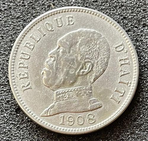 1908 Haiti 50 Centimes - Nord Alexis - Republic D'Haiti - KM# 52..TM1615