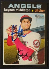 2020 Topps Heritage High Number - Keynan Middleton #658 Autograph