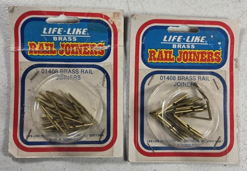 Carpinterías de riel realistas HO vías de tren latón 96 piezas selladas 01408 | Condition: New