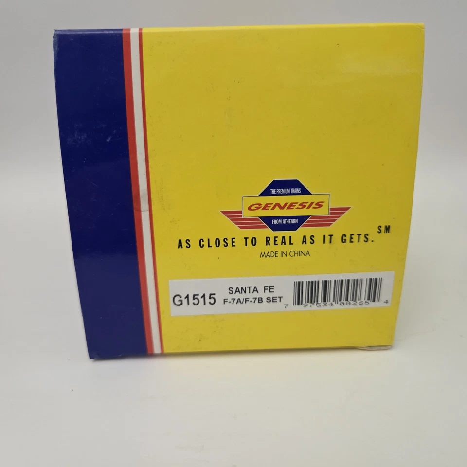 ATHEARN GENESIS #G1515  Santa Fe  F-7A & B Diesel Locos #46B & 46L H.O. 1:87 NIB - Image 3 of 4