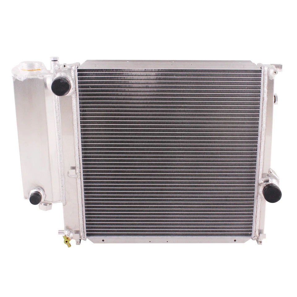 Radiador de aluminio BMW Z3 MT 1996-2000 1,9 L 2,0 L refrigeración duradera 2 filas Foto 4 de 4