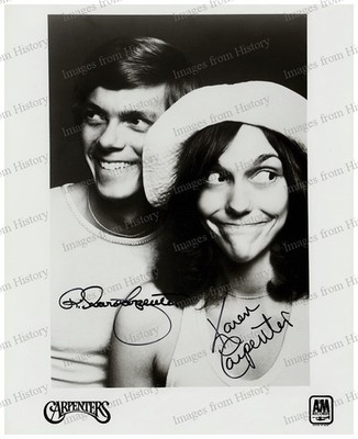 8x10 Print Karen & Richard Carpenter The Carpenters Courtesy A&M