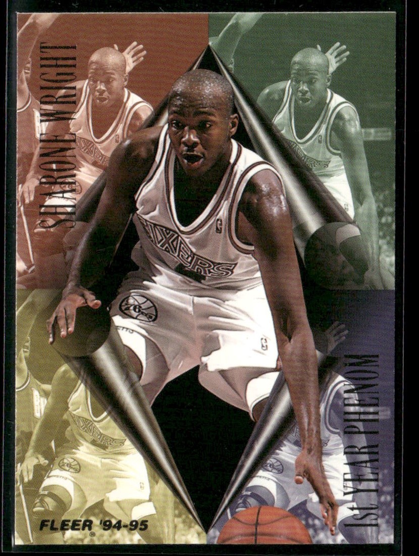 Sharone Wright 1994-95 Fleer 1st Year Phenoms #10