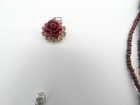 Vintage Jewelry Lot 925 Rhinestone Gold Tone Please Read — photo 3
