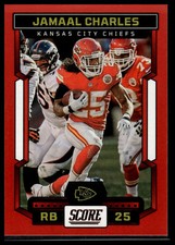 2023 Score #131 Jamaal Charles Red