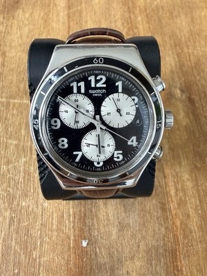 Swatch New Irony Chrono YVS400 BROWNED Vintage