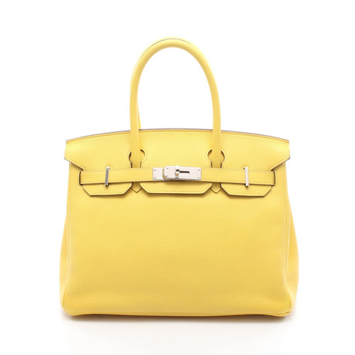 Hermes Birkin 30 Handbag Yellow #RCB2528