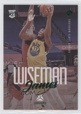 2020-21 Panini Chronicles Luminance Green James Wiseman #161 0m3b