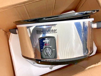 Vintage Ultrex Slowster 8-Quart Slow Cooker 9-Quart Roaster Model 08393 NIB