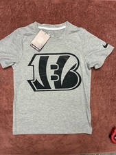 Cincinnati Bengals NWT Youth Large Shirt. Gray. NFL Players, Nike.