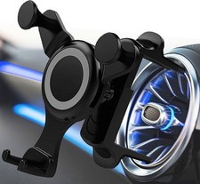 Round Air Vent Car Phone Mount for Jeep Wrangler Mercedes Benz A B C E S Class