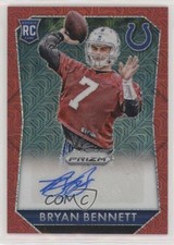 2015 Panini Prizm Rookie Signatures Red Mojo 21/40 Bryan Bennett #RS-BR Auto 0e1