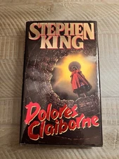 Stephen King Dolores Claiborne Hardcover 1st Edition First Printing, Dust Jacket