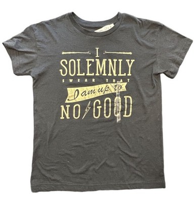 official Harry Potter ''I Solemnly Swear That I Am Up To No Good'' tee NWT M