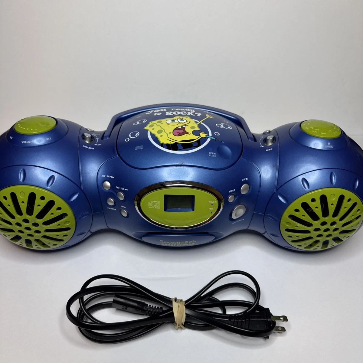 spongebob CD Player Indiana Portable Stereos & Boomboxes for sale