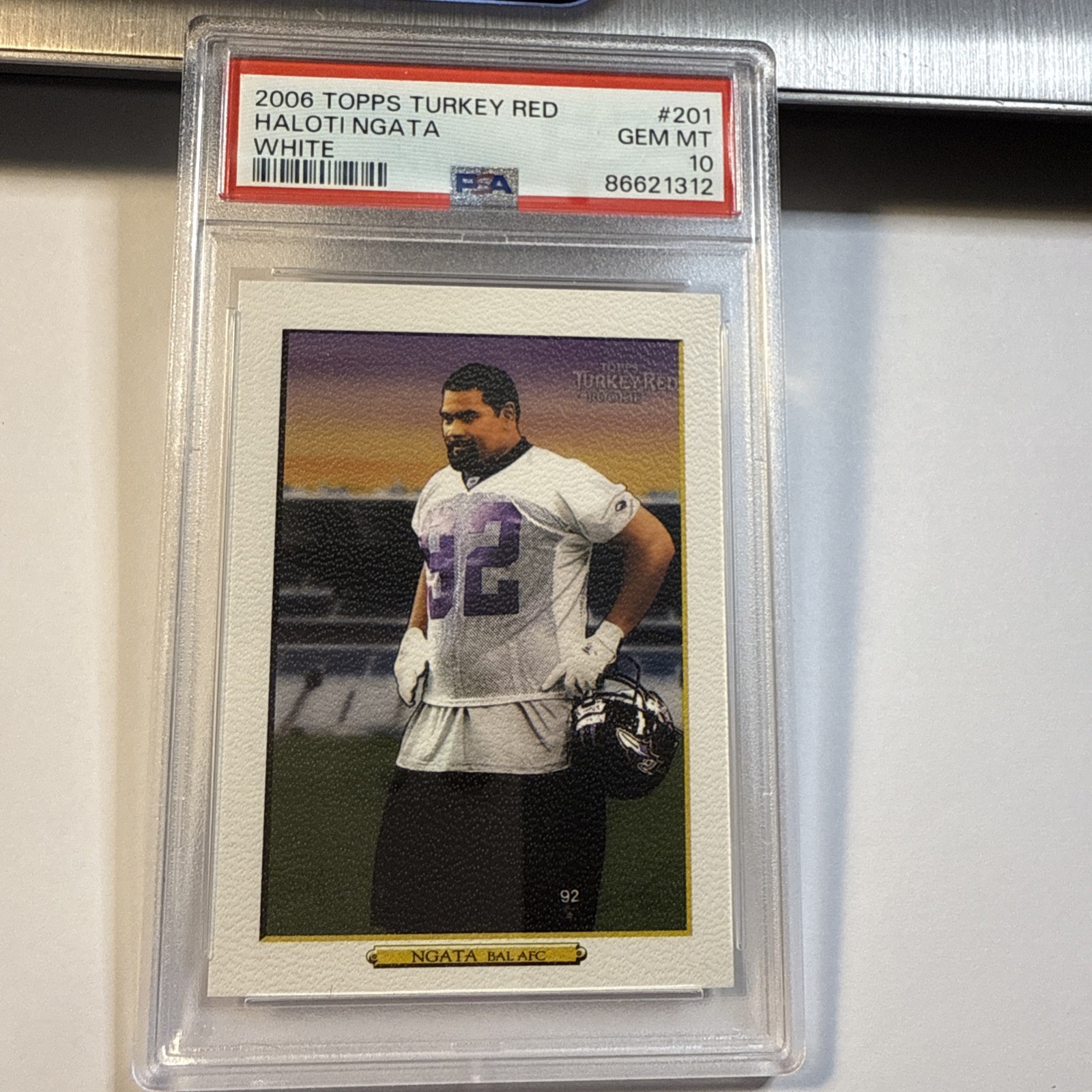 Haloti Ngata Topps Turkey Red #201 White