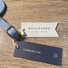 WALMART LOGO Boulevard Amelia Leather Luggage Tag Sky Blue, MPN ALTSKY — photo 2