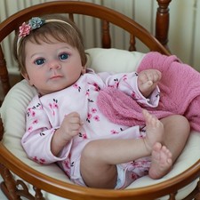 Real Life Like Reborn Baby Doll Newborn Dolls Vinyl Silicone Handmade Gift Girl