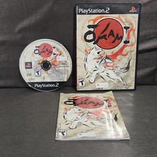 Okami Sony PlayStation 2 PS2 Game CIB T Capcom Clover NTSC 2006 Action