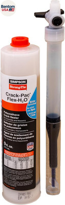 Crack-Pac Flex-H20 Polyurethane Crack Sealer - Anchoring, Fastening, Restoration