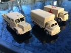 Dinky Toys  Army Vehicles - Job lot of 3 Vintage Collectible( in desert  colour)