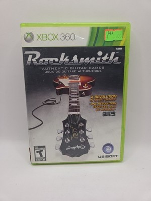 Rocksmith Microsoft Xbox 360 Music Video Game Tested & Complete
