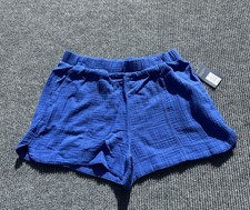 Universal Thread Shorts Women Medium Blue NEW Soft Cotton Stretching