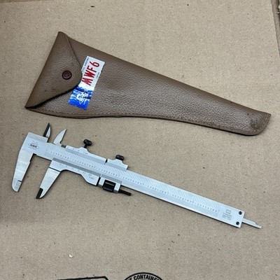 Vintage NSK MWF6 Vernier Caliper 9  Precision Tool Stainless Steel Japan