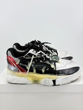 Sneakers basse Maison Margiela Fusion | Nero Bianco Rosso Colla | EU 42 US9