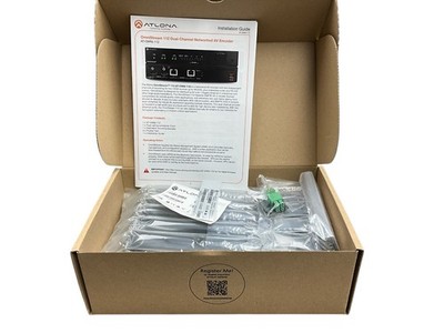 Atlona AT-OMNI-112 OmniStream Dual-Channel Networked AV HDMI 4k/UHD